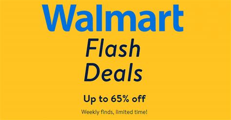 flash deals walmart